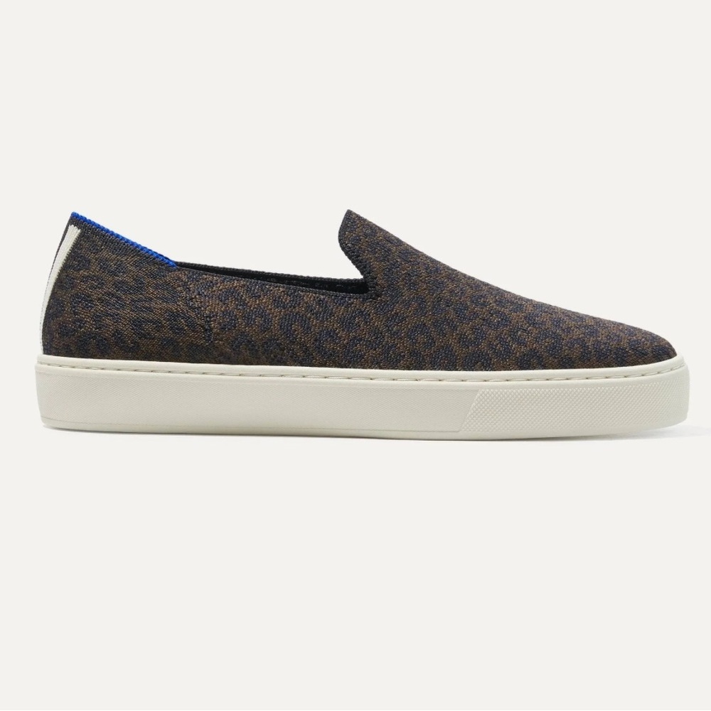 Rothy's Brown and Black Sneakers Sleek Slip-On Design
